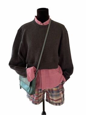 Polo Ralph Lauren Cropped Cotton  Sweater
